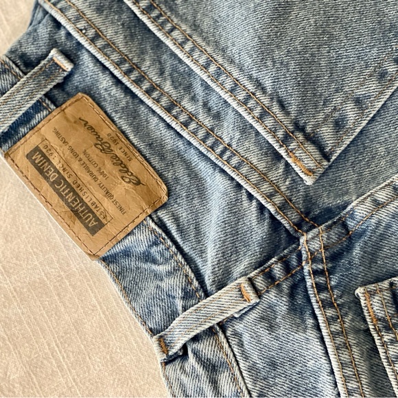 Vintage 90s Eddie Bauer High Waisted Mom Jeans - Size 10 Tall - Picture 5 of 5